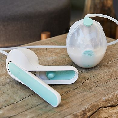 Willow Wave Wearable Manual Breast Pump with Splashguard & Easy-Pour Spout