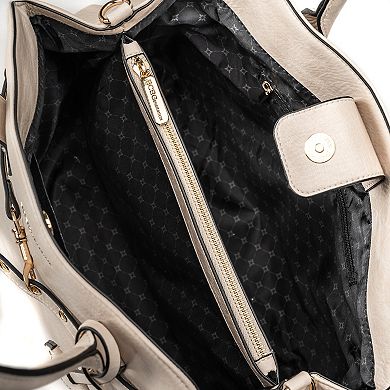 BCBGeneration Belted Large Satchel Bag