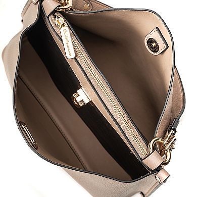 BCBGeneration Triple Entry Bucket Bag With Crossbody Strap