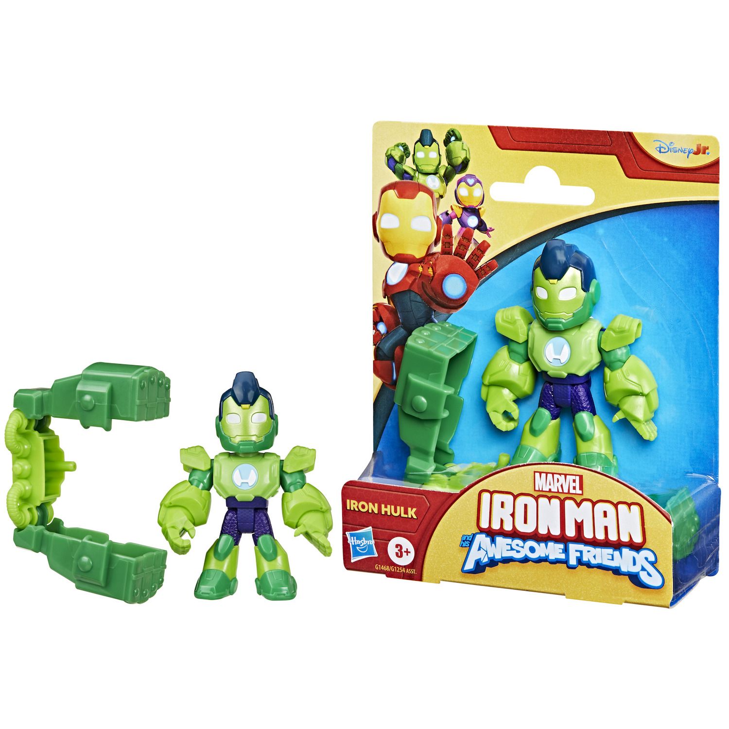 Детская фигурка Marvel Iron Man & His Awesome Friends Iron Hulk Action Figure by Hasbro — фото 1