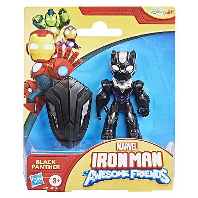 Marvel Iron Man & His Awesome Friends Black Panther Action Figure by Hasbro
