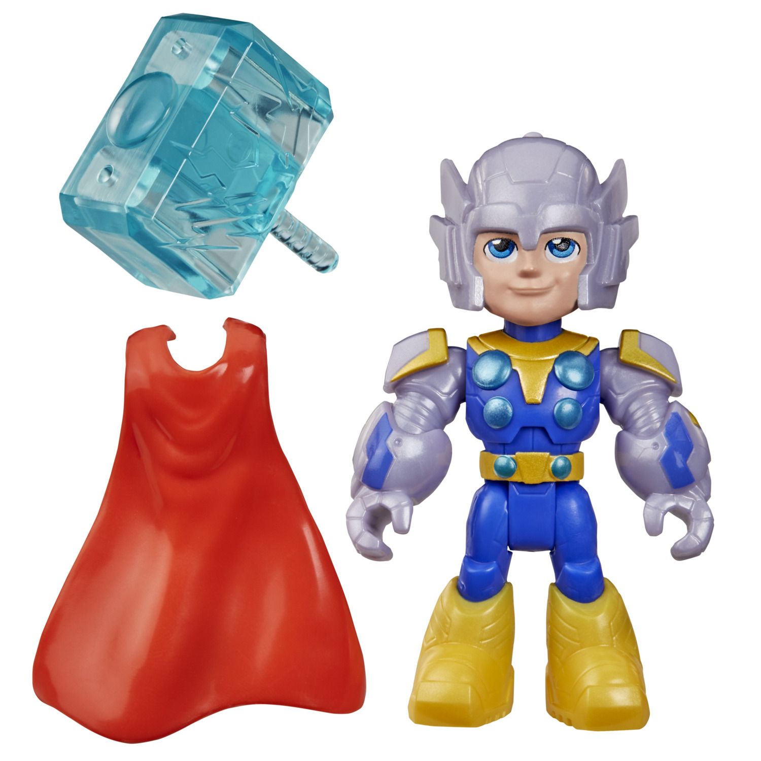 Детская фигурка Marvel Iron Man & His Awesome Friends Thor Action Figure by Hasbro — фото 2