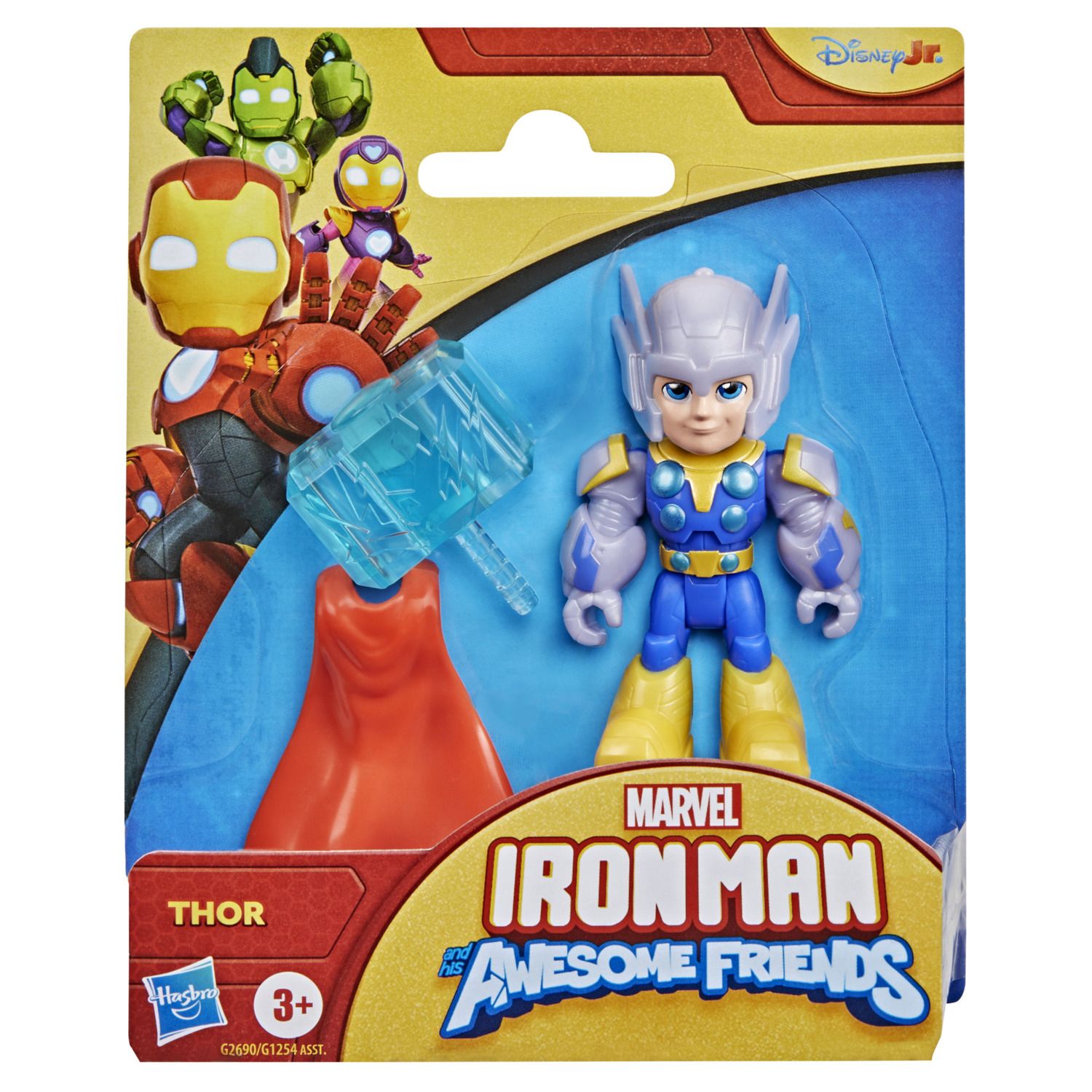 Детская фигурка Marvel Iron Man & His Awesome Friends Thor Action Figure by Hasbro — фото 3
