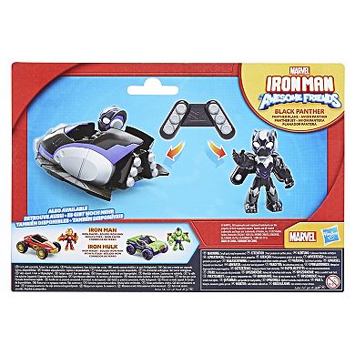 Marvel Iron Man & His Awesome Friends Black Panther Panther Plane by Hasbro