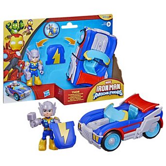 Marvel Thor Thunder Roadracer Vehicle with Figure by Hasbro