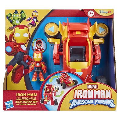 Marvel Iron Man 2-In-1 Mech Suit & Vehicle by Hasbro