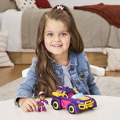 Marvel Iron Man & His Awesome Friends Ironheart 2-In-1 Mech Suit & Vehicle by Hasbro