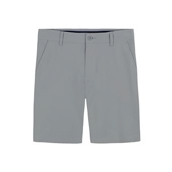 Boys 8-20 IZOD Flat Front Solid Stretch Performance Shorts