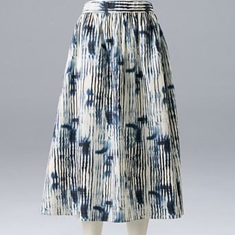 Women's Simply Vera Vera Wang Shirred Midi Skirt