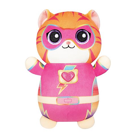 Детские мягкие игрушки Disney's SuperKitties Squishmallows HugMees Ginny Plush Toy