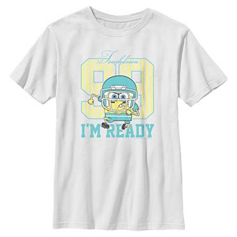 Boys 8-20 Nickelodeon SpongeBob SquarePants I'm Ready Touchdown Graphic Tee