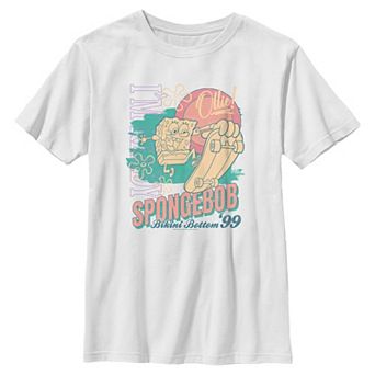 Boys 8-20 Nickelodeon SpongeBob SquarePants Skateboard Ollie Graphic Tee