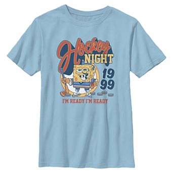 Boys 8-20 Nickelodeon SpongeBob SquarePants Hockey Night Graphic Tee