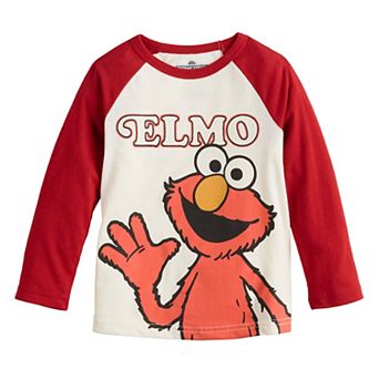 Baby & Toddler Boy Jumping Beans® Sesame Street Elmo Long Sleeve Graphic Tee