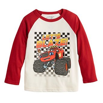 Baby & Toddler Boy Jumping Beans® Blaze and the Monster Machines Long Sleeve Graphic Tee