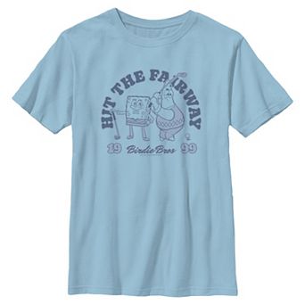 Boys 8-20 Nickelodeon SpongeBob SquarePants & Patrick Hit The Fairway Birdie Bros Graphic Tee