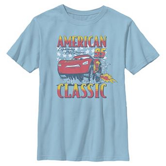 Boys 8-20 Disney / Pixar's Cars Lightning McQueen American Classic Graphic Tee