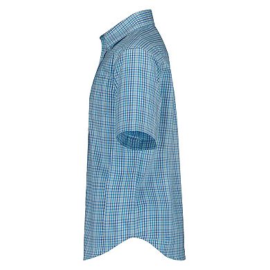 Boys 8-20 IZOD Short Sleeve Performance Woven Shirt