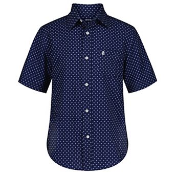 Boys 8-20 IZOD Short Sleeve Performance Woven Shirt