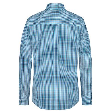 Boys 8-20 IZOD Long Sleeve Stretch Provincetown Plaid Shirt