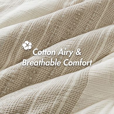 Woolrich Mesa Waffle Gauze Cotton Comforter Set