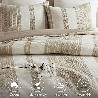 Woolrich Mesa Waffle Gauze Cotton Comforter Set