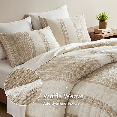 Woolrich Mesa Waffle Gauze Cotton Comforter Set