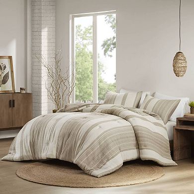 Woolrich Mesa Waffle Gauze Cotton Comforter Set