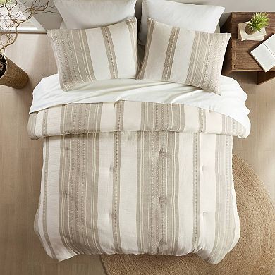 Woolrich Mesa Waffle Gauze Cotton Comforter Set