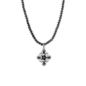 1928 Filigree Drop Pendant Necklace