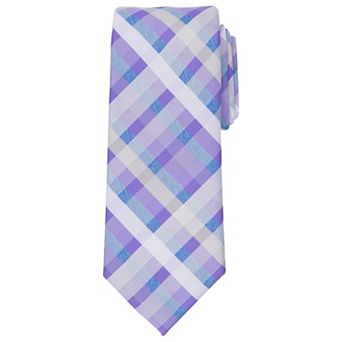 Men's Bespoke Plaid Skinny Tie