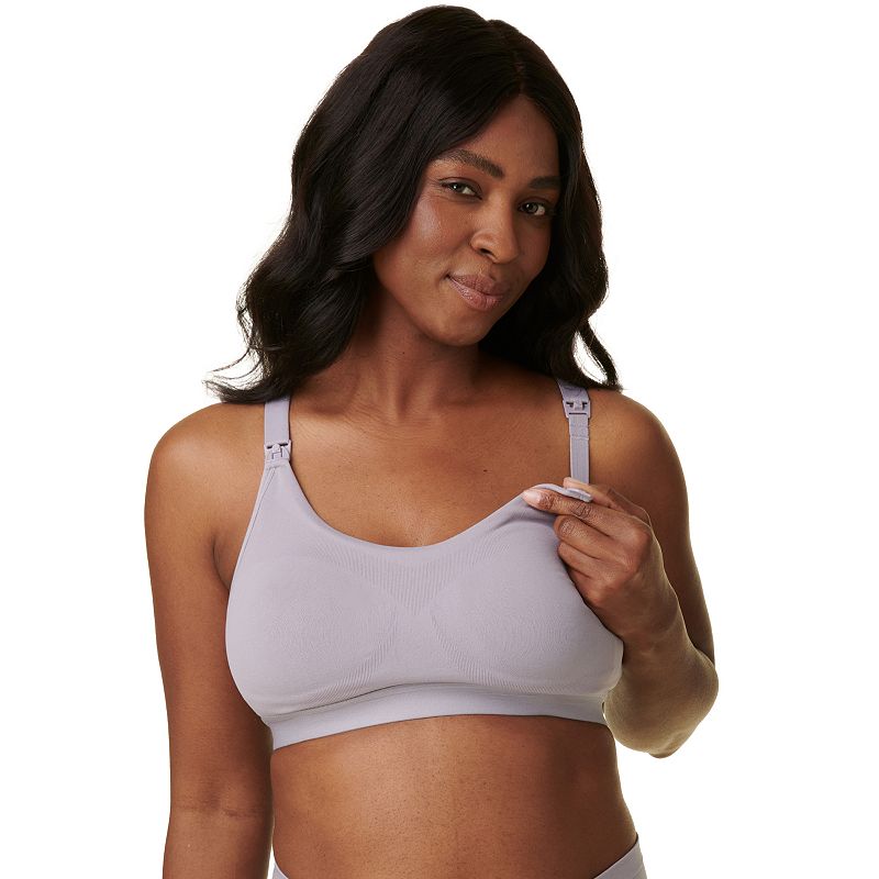 Bravado Designs Tranquil Sports Nursing Bra 11041BA- Size Small, Women's, Gray Orchid