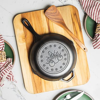 Lodge Chef Collection Snow Day Cast Iron Skillet
