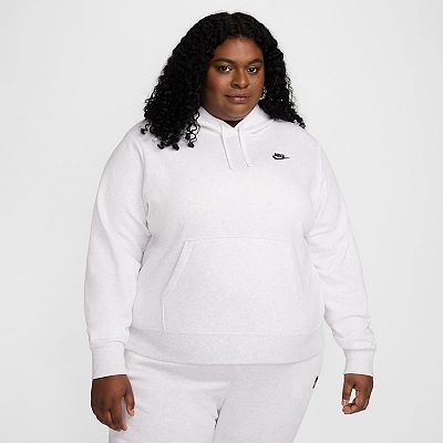 Plus Size Nike Sportswear Club Fleece Hoodie