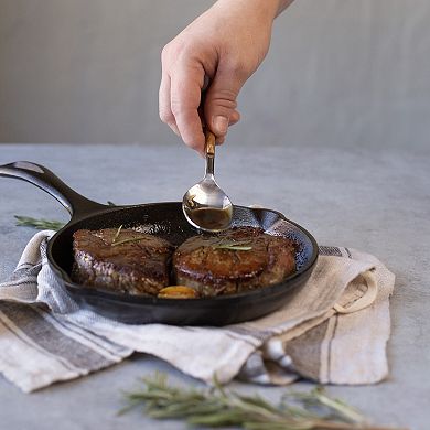 Lodge Chef Collection 3-pc. Seasoned Cast Iron Skillet Set
