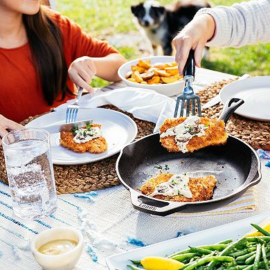 Lodge Chef Collection 3-pc. Seasoned Cast Iron Skillet Set