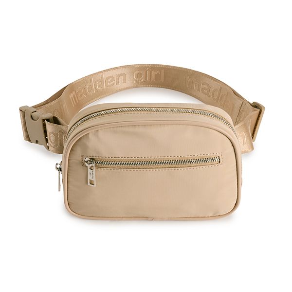 madden girl Solid Fanny Pack - Taupe