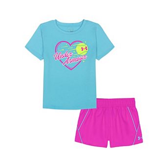 Girls 4-6x Under Armour 2 pc T-Shirt & Shorts Set