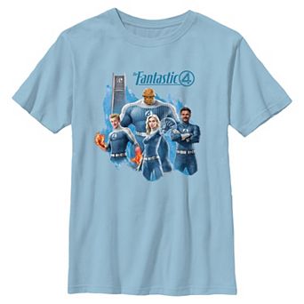 Boys 8-20 Marvel The Fantastic Four Family Portrait Graphic Tee