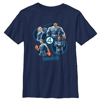 Boys 8-20 Marvel The Fantastic Four Family Together Graphic Tee