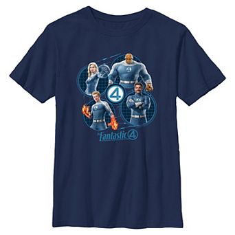 Boys 6-20 Marvel The Fantastic Four Family Together Graphic Tee