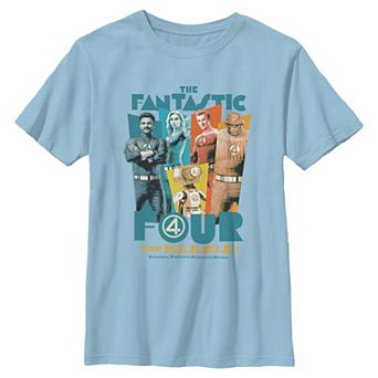 Boys 8-20 Marvel The Fantastic Four And Herbie Graphic Tee