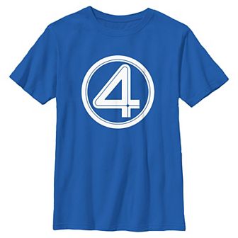 Boys 8-20 Marvel The Fantastic Four Logo Graphic Tee