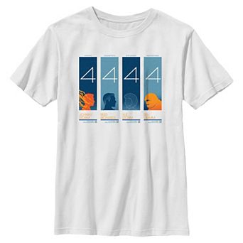 Boys 8-20 Marvel The Fantastic Four Future Foundation Banners Graphic Tee