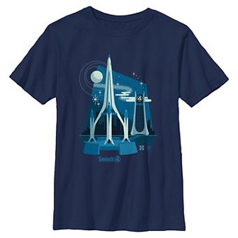Boys 8-20 Marvel The Fantastic Four Headquarters Graphic Tee