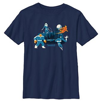 Boys 8-20 Marvel The Fantastic Four Keeping The City Safe Graphic Tee