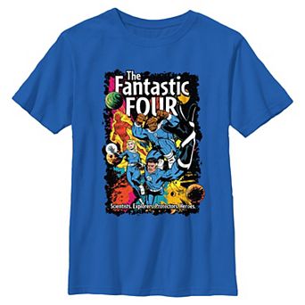 Boys 8-20 Marvel The Fantastic Four Cosmic Poster Graphic Tee
