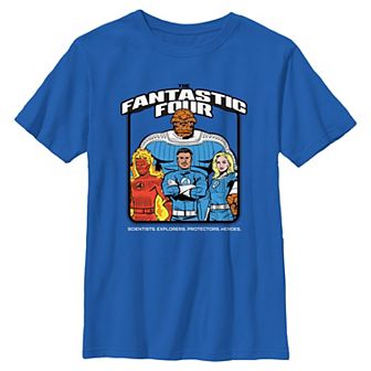 Boys 8-20 Marvel The Fantastic Four Animated Poster Graphic Tee