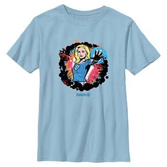 Boys 8-20 Marvel The Fantastic Four Invisible Woman Power Poster Graphic Tee