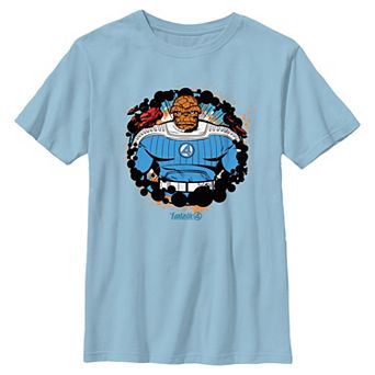 Boys 8-20 Marvel The Fantastic Four The Thing Power Poster Graphic Tee